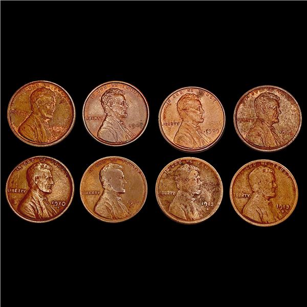 [8] 1909-1913 Wheat Cent HIGH GRADE