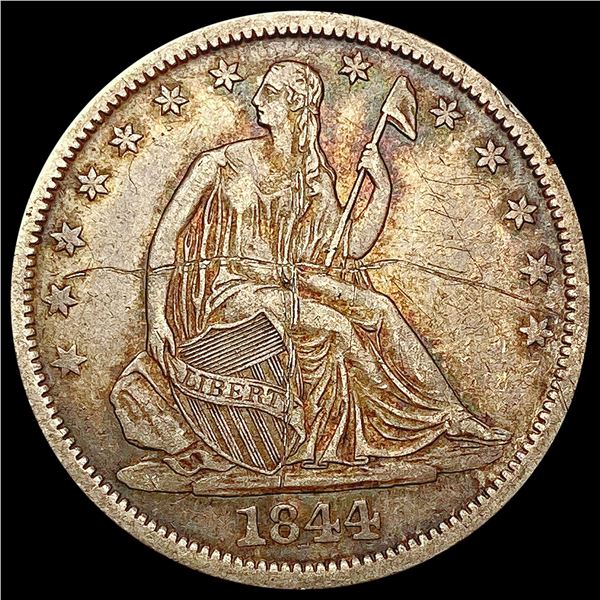 1844-O Seated Liberty Half Dollar NEARLY UNCIRCULATED