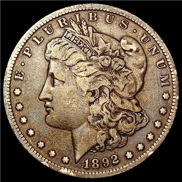 1892-S Morgan Silver Dollar LIGHTLY CIRCULATED