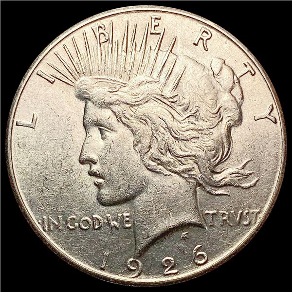 1926-S Silver Peace Dollar CLOSELY UNCIRCULATED