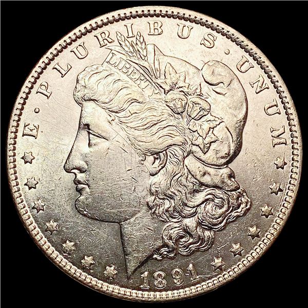 1891 Morgan Silver Dollar CHOICE BU