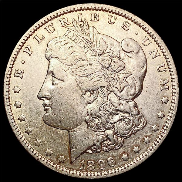 1896-O Morgan Silver Dollar NEARLY UNCIRCULATED