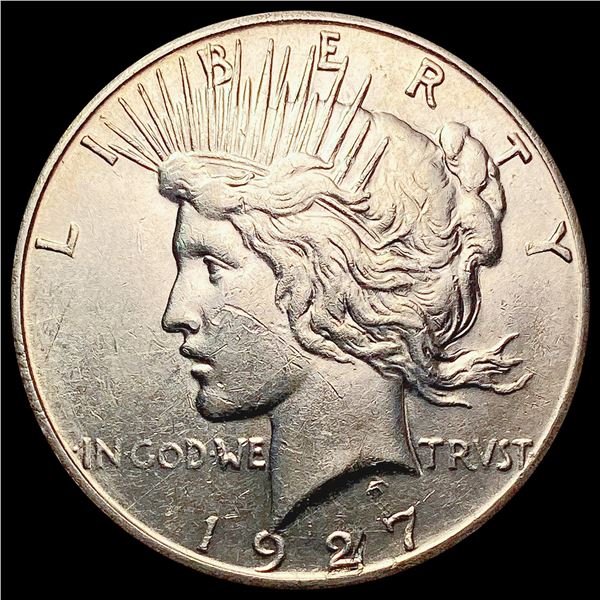 1927-S Silver Peace Dollar CLOSELY UNCIRCULATED