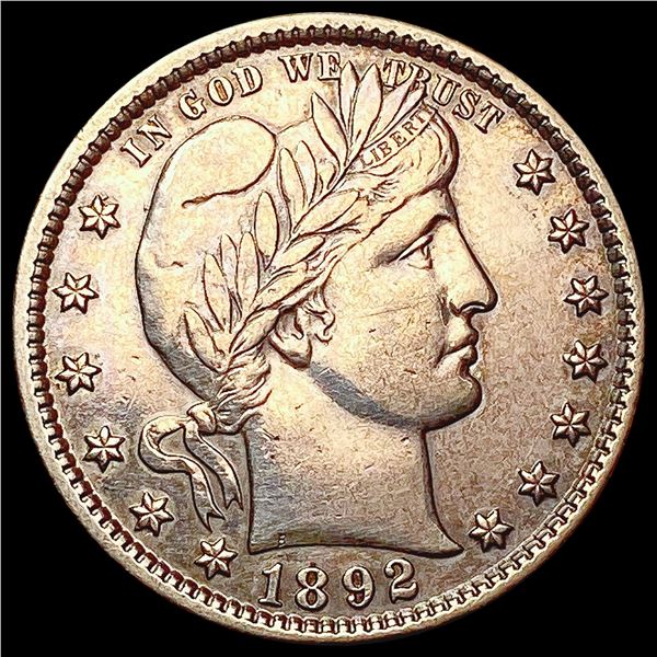 1892 Barber Quarter HIGH GRADE