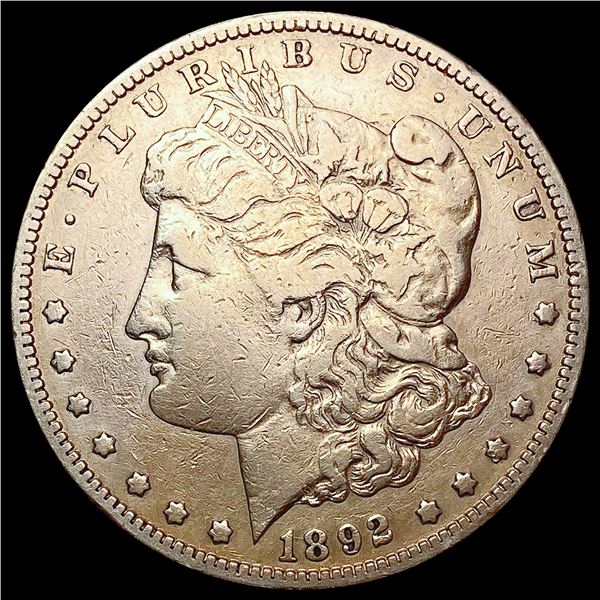 1892-S Morgan Silver Dollar LIGHTLY CIRCULATED