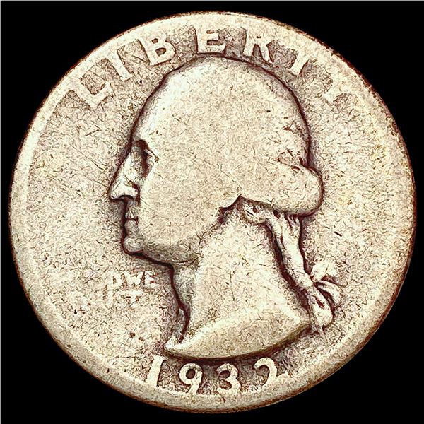1932-D Washington Silver Quarter NICELY CIRCULATED
