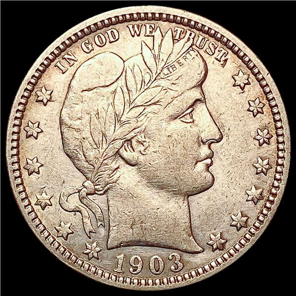 1903-O Barber Quarter LIGHTLY CIRCULATED