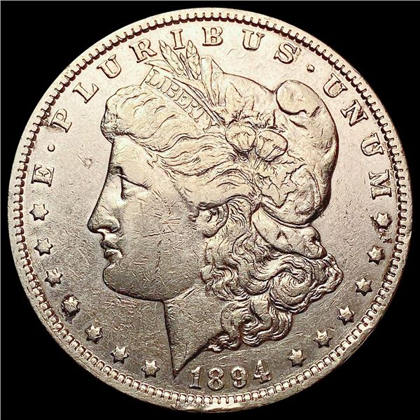 1894-O Morgan Silver Dollar NEARLY UNCIRCULATED