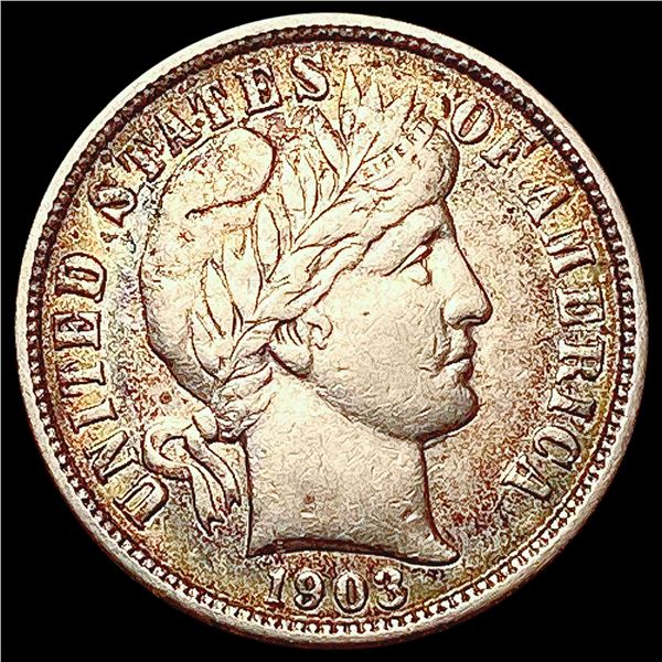 1903-O Barber Dime NEARLY UNCIRCULATED