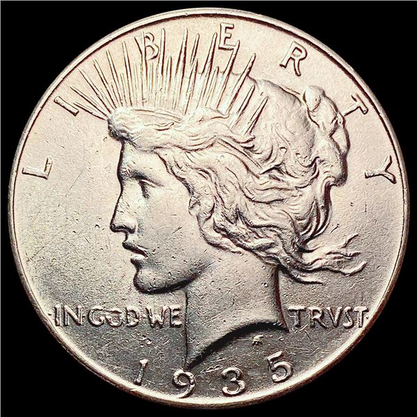 1935 Silver Peace Dollar CHOICE AU