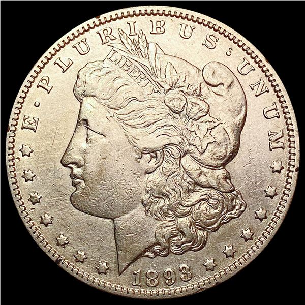 1893-O Morgan Silver Dollar NEARLY UNCIRCULATED