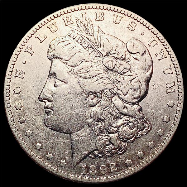 1892-S Morgan Silver Dollar LIGHTLY CIRCULATED
