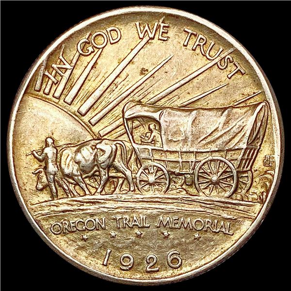 1926 Oregon Trail Half Dollar UNCIRCULATED