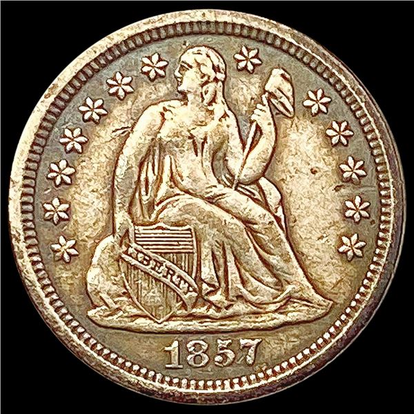 1857-O Seated Liberty Dime LIGHTLY CIRCULATED