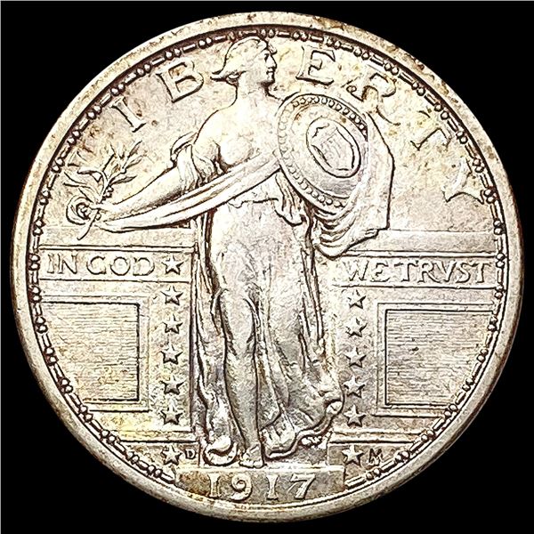 1917-D Standing Liberty Quarter CLOSELY UNCIRCULATED