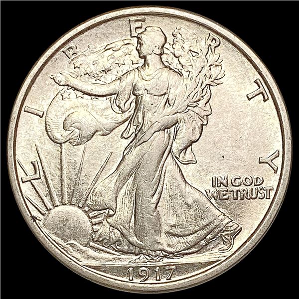 1917-D Walking Liberty Half Dollar UNCIRCULATED