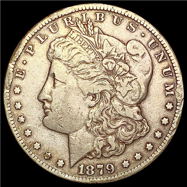 1879-CC Morgan Silver Dollar LIGHTLY CIRCULATED