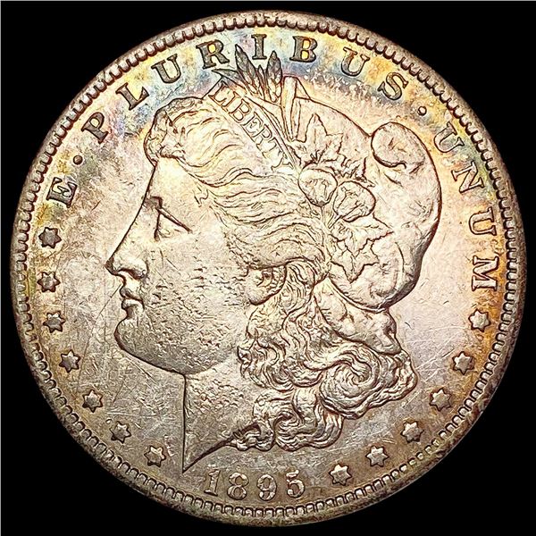 1895-S Morgan Silver Dollar NEARLY UNCIRCULATED
