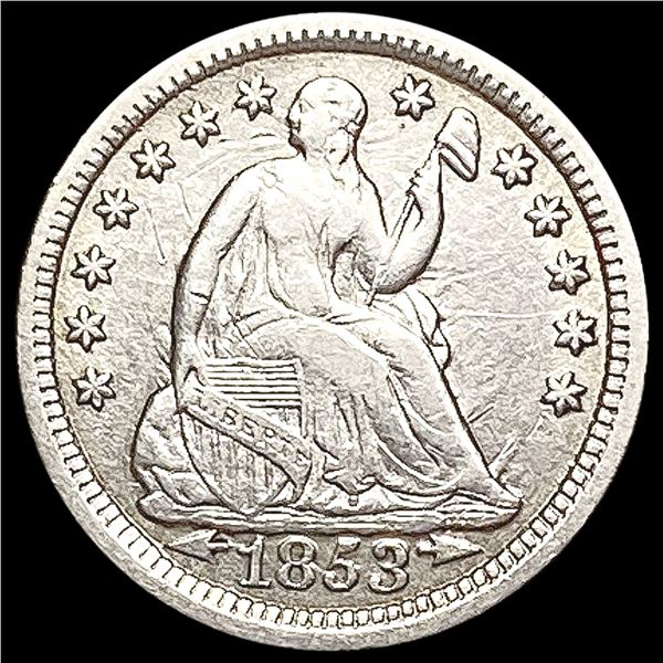 1853 Seated Liberty Half Dime UNCIRCULATED