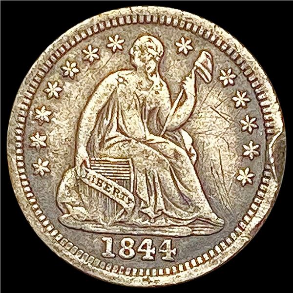 1844-O Seated Liberty Half Dime LIGHTLY CIRCULATED