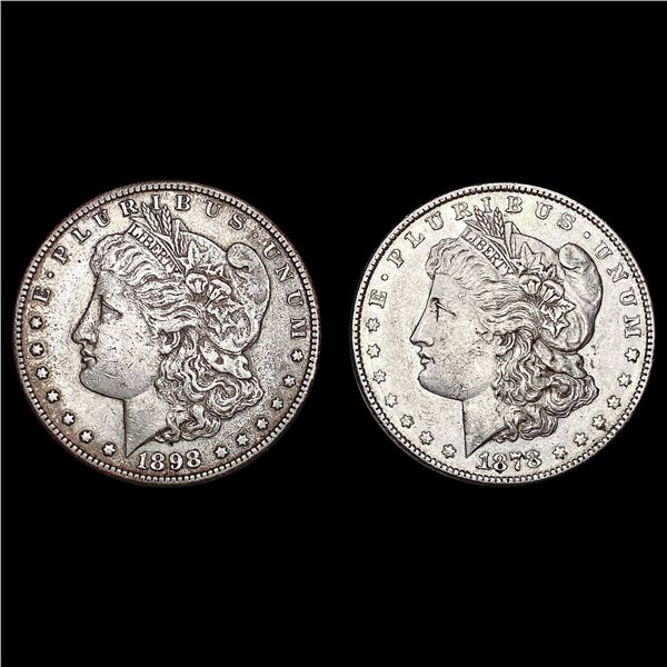 [2] 1878-1898 Morgan Silver Dollar HIGH GRADE