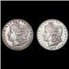 Image 1 : [2] 1878-1898 Morgan Silver Dollar HIGH GRADE