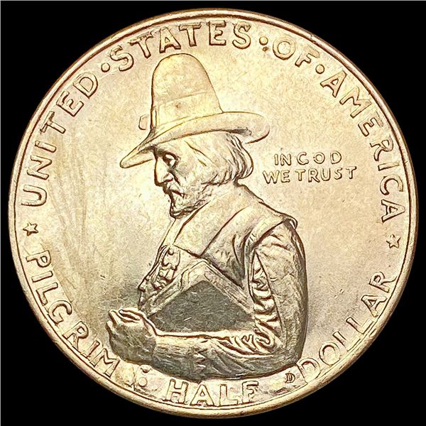 1920 Pilgrim Half Dollar CLOSELY UNCIRCULATED