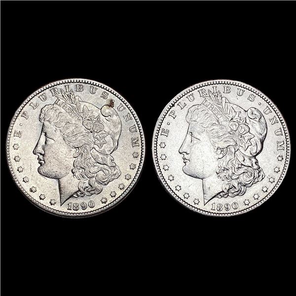 [2]1890-S Morgan Silver Dollar UNCIRCULATED