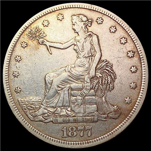 1877-S Silver Trade Dollar CLOSELY UNCIRCULATED