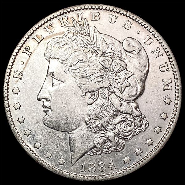 1884-S Morgan Silver Dollar CLOSELY UNCIRCULATED