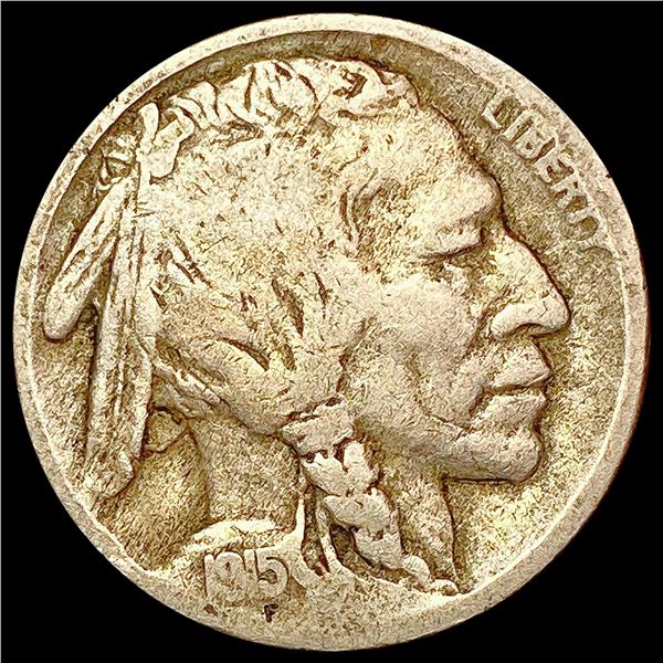 1915-S Buffalo Nickel NICELY CIRCULATED