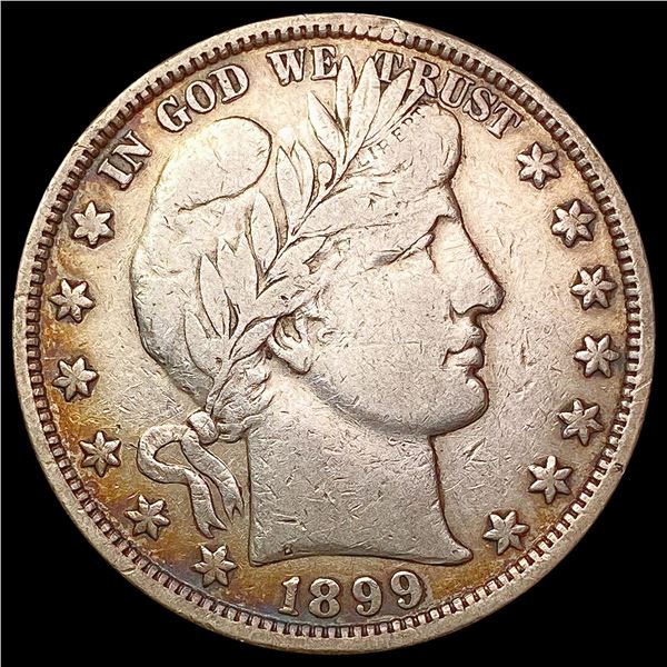 1899 Barber Half Dollar NEARLY UNCIRCULATED