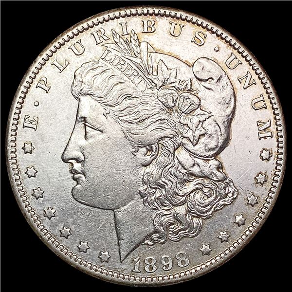 1898-S Morgan Silver Dollar CLOSELY UNCIRCULATED