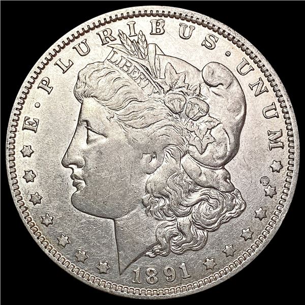 1891-O Morgan Silver Dollar CLOSELY UNCIRCULATED