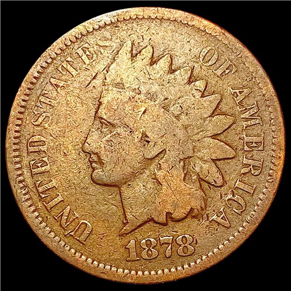1878 Indian Head Cent NICELY CIRCULATED