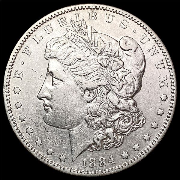 1884-S Morgan Silver Dollar CLOSELY UNCIRCULATED