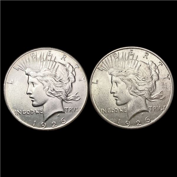 [2] 1926 Silver Peace Dollar UNCIRCULATED