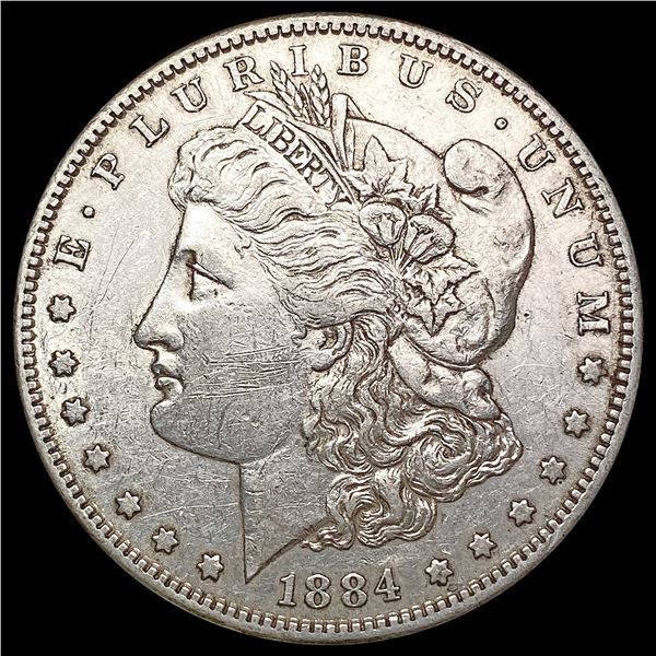 1884-S Morgan Silver Dollar CLOSELY UNCIRCULATED