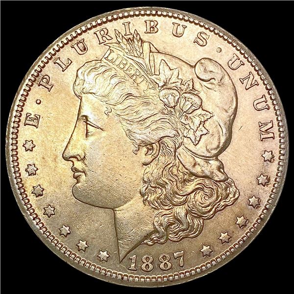 1887-S Morgan Silver Dollar UNCIRCULATED