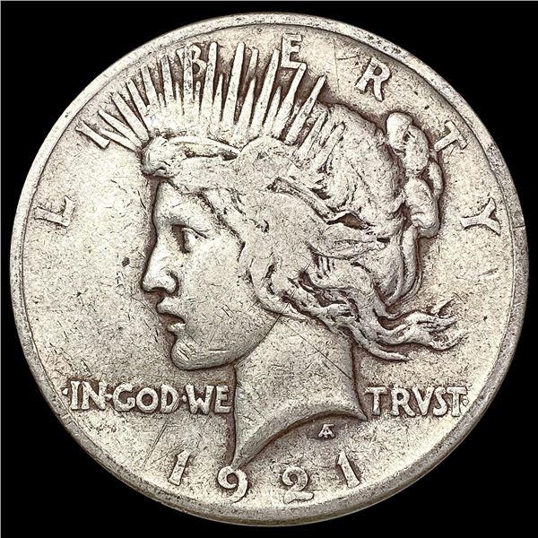1921 Silver Peace Dollar LIGHTLY CIRCULATED