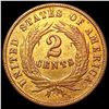 Image 2 : 1864 Two Cent Piece CHOICE AU