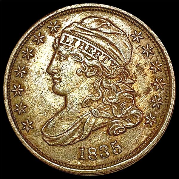 1835 Capped Bust Dime CLOSELY UNCIRCULATED