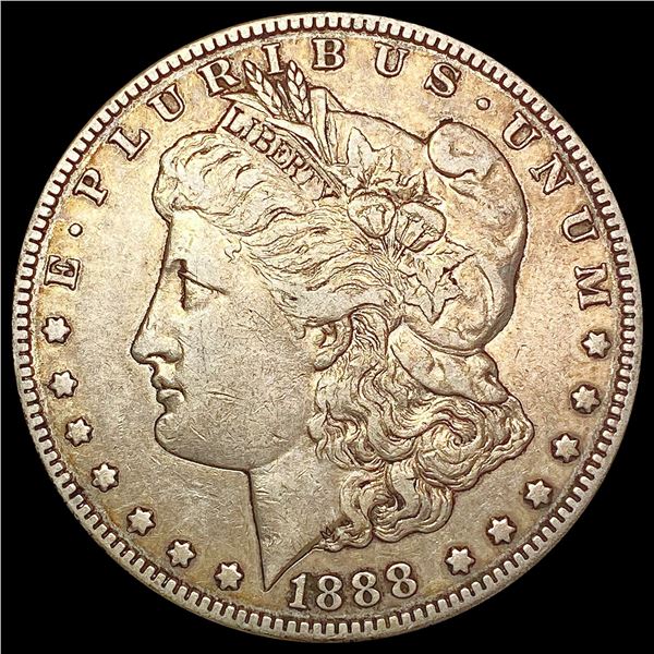 1888-S Morgan Silver Dollar NEARLY UNCIRCULATED