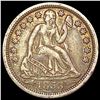 1853-O Arrows Seated Liberty Dime NEARLY UNCIRCULATED