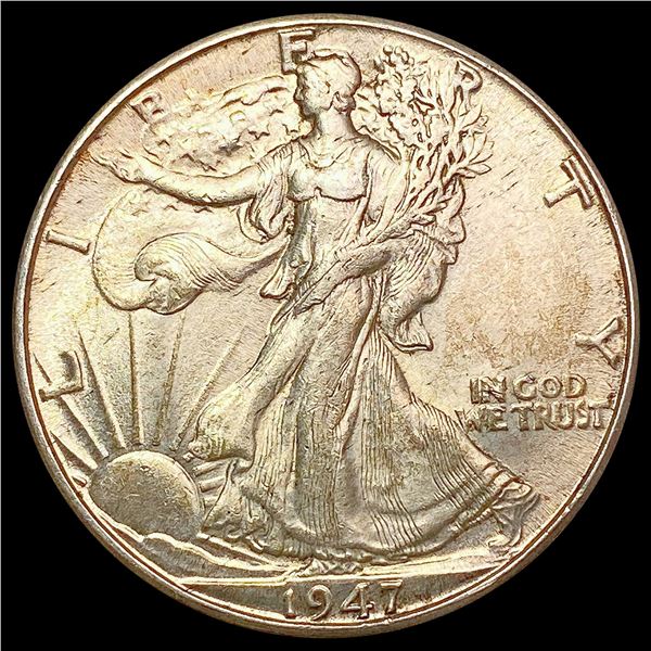 1947-D Walking Liberty Half Dollar UNCIRCULATED