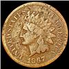Image 1 : 1867 Indian Head Cent LIGHTLY CIRCULATED