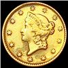 1853 Rare Gold Dollar NEARLY UNCIRCULATED