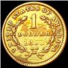 Image 2 : 1853 Rare Gold Dollar NEARLY UNCIRCULATED