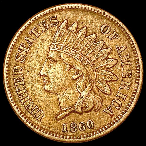 1860 Indian Head Cent CLOSELY UNCIRCULATED