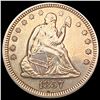 1857-O Seated Liberty Quarter NEARLY UNCIRCULATED